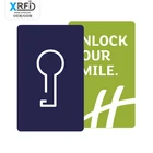 Hotel Card Key The Hotel Card Customized 13.56MHz Smart RFID Hotel Card Hotel Master Key Card For Access Control