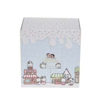 Students Stationery Competitive Price Advent Calendar Box Cardboard Packaging Boxes For Small Business Paper Boxes