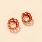 Rings Finger Ring New Fashion 2pcs/set Colorful Rings Statement Acrylic Resin Finger Ring Set