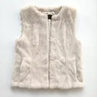Women's Vest Custom Size High Quality Women's Vest Mink Vest