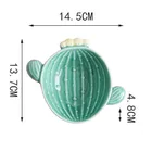China Porcelain Ceramic Bowl China Porcelain 5Inch Cactus Ceramic Soup Noodle Rice Salad Mixing Bowl