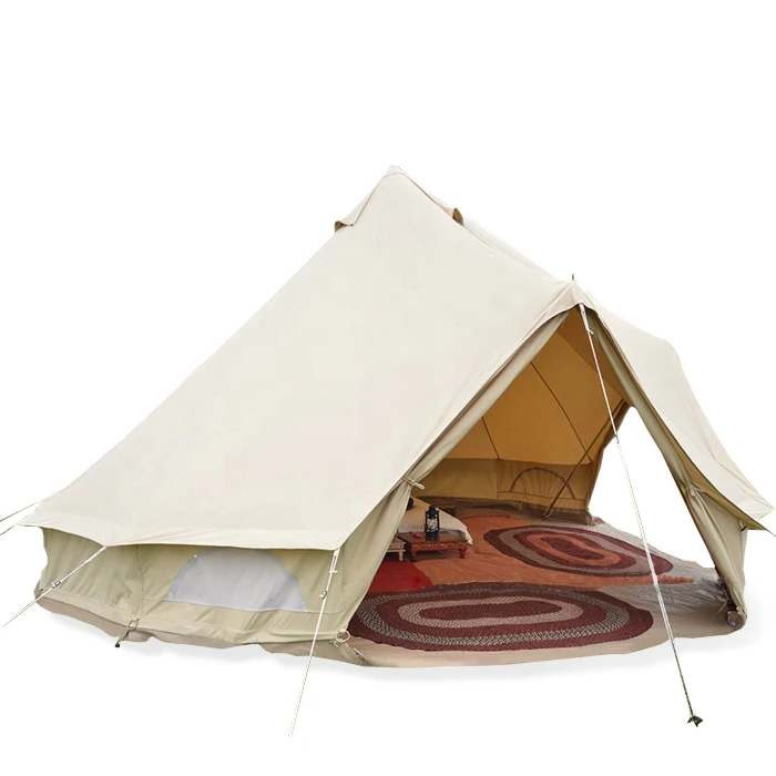 5-10 Persons Outing Bell Canvas Tent - Buy Picnic Tent,Canvas Camping Tent,Canvas Tent Product on