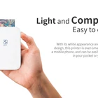Printer Photo Printer HPRT MT53 Portable Photo Printer Mini Bluetooth Color Printer With Battery