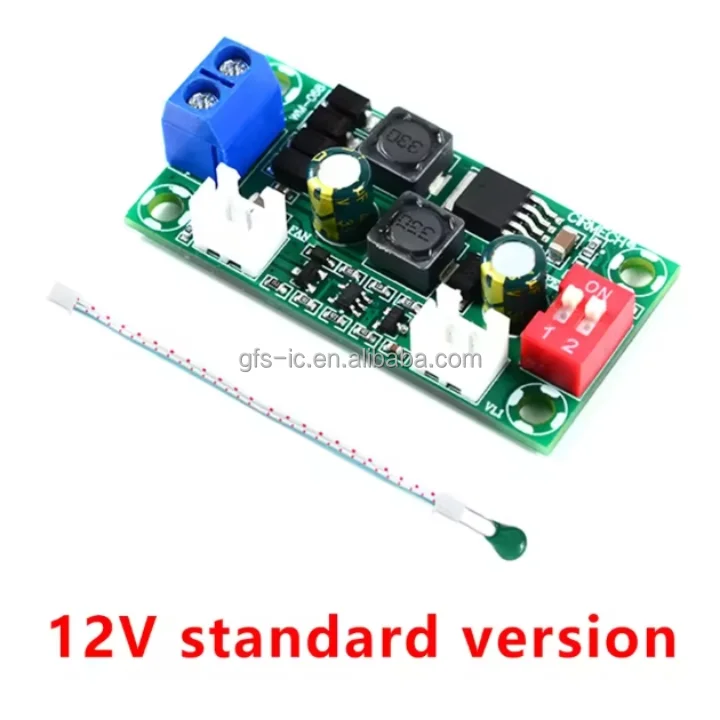 Thermostat Temperature Control Fan, DC12V, 24V - detail 8