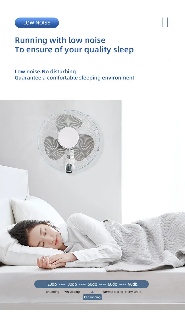 Wall Fan, Electric, Metal - detail 6