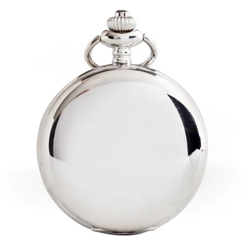 Antique Silver Color Pocket Watches With Japan Movt Pocket Watch 2021