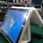 17 Pos 17 Inch 17" Table POS System Retail Touch Dual Screen Point Of Sale