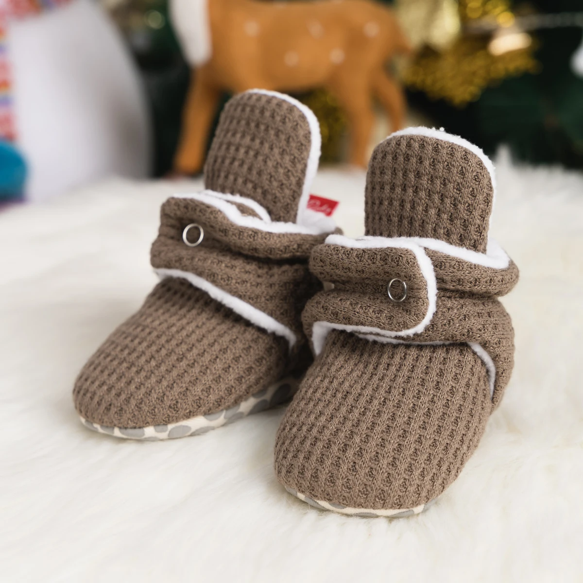 New Design Cotton Elastic Baby Socks Booties Crib Shoes For Babies Winter Wearing
