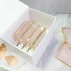 Popular Gifts Crystal Agate Coaster In Semi-Precious Stone Crafts