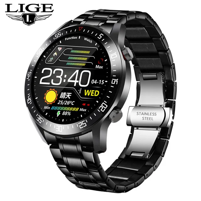 Lige 2021 New Steel Band Digital Watch Men Sport Watches Electronic Led  Male Wrist Watch For Men Clock Waterproof Smart Hour - Buy Lige Bw0160,Smart  Watch,Wristwatches Product on Alibaba.com