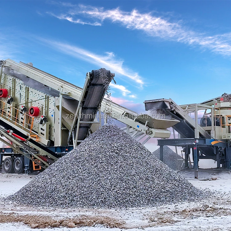 mobile crusher station