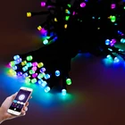 Tree Led Lights Tuya Wifi Smart Tree Decorative Lighting DC6V RGB LED Fairy Lights String Pole