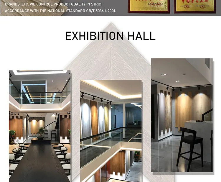Interior gray deep relief pattern wooden floor High-quality environmentally friendly insulation