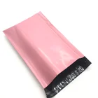 Pouch Bag Biodegradable Pouch Custom Courier Mail Bag Biodegradable Black Pink Pouch