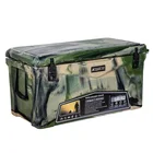 Cooler Box Insulated Ice Customized Cooler Box 75L Camo Color Insulated Ice Chest Food Plastic