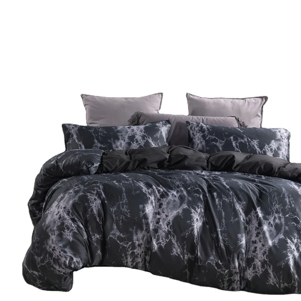 marble pattern duvet cover