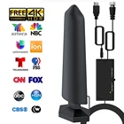Tv Tv Aerial High Quality Flat Strong High Gain 150 Miles Indoor HDTV Digital Antenna TV