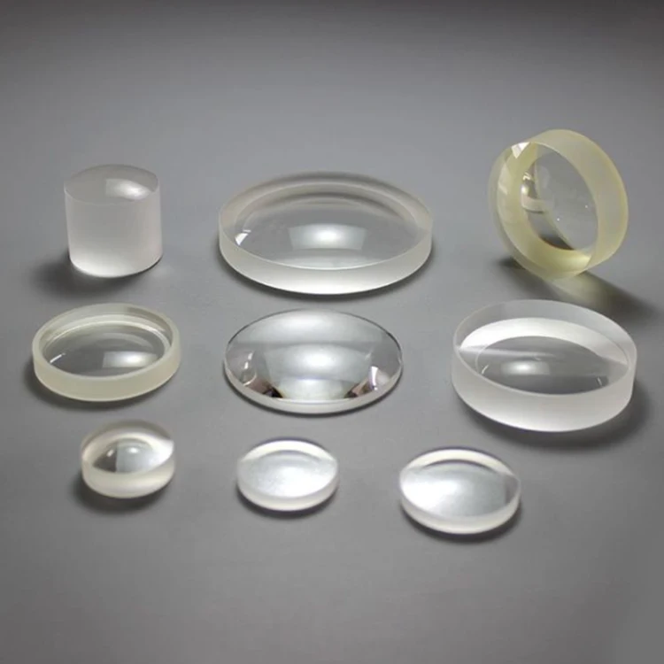 convex lens optical glass Double-Convex Optical Lens for Magnifier 42mm Diameter Biconvex Lens