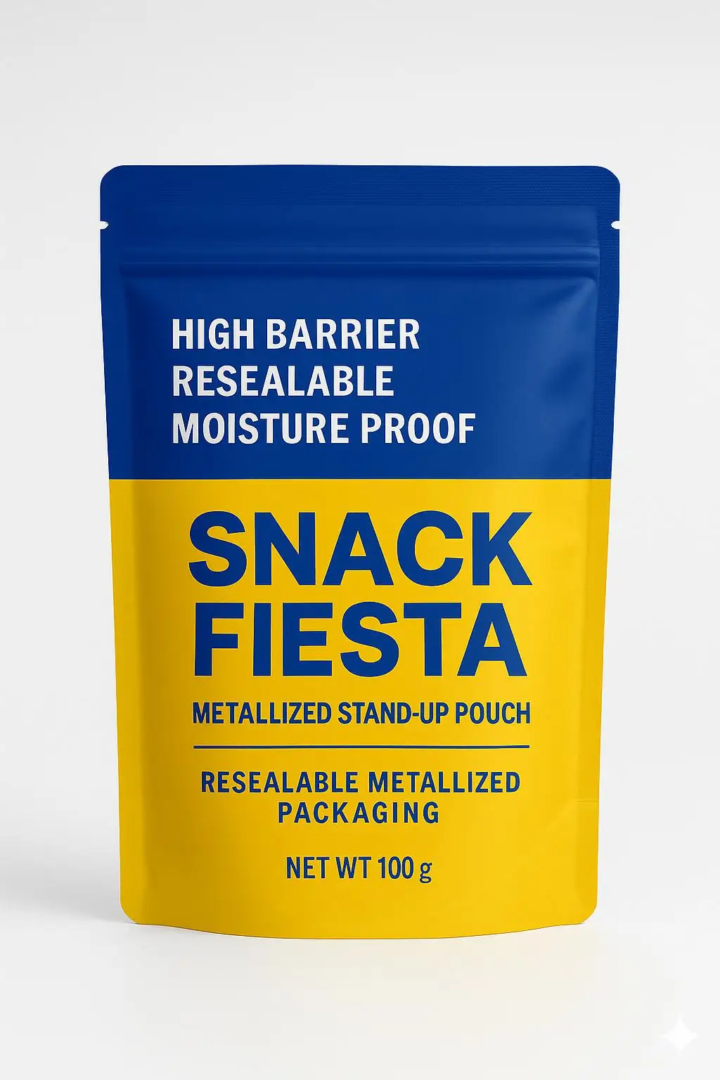 Custom Printed Moisture Proof Stand up Pouch with Resealable Zipper for Potato Chip and Snack Food Packaging - detail 3