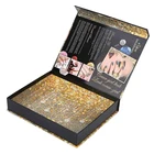 Display Box Custom Fake Nails Magnetic Empty Storage Kit For Retail Tip Art Display Artificial Nail Packaging Box