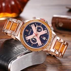 Watch Custom Anniversary Gift Engraved Wristwatches Wooden Men Watch