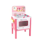 Furniture Toy Wooden Toy House Happy Family Play House Baby Furniture Classical Wooden Kitchen Toy Set For Kids