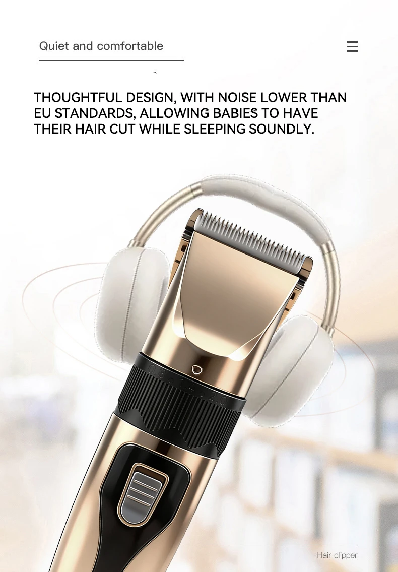 Wholesale Pet Electric Clipper Safe Dog Cat Hair Trimmer Professional Grooming Tool Pet Supplies factory
