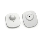 Eas Eas Mini Hard White Square Security Alarm RF EAS Hard Tag For Clothing Stores
