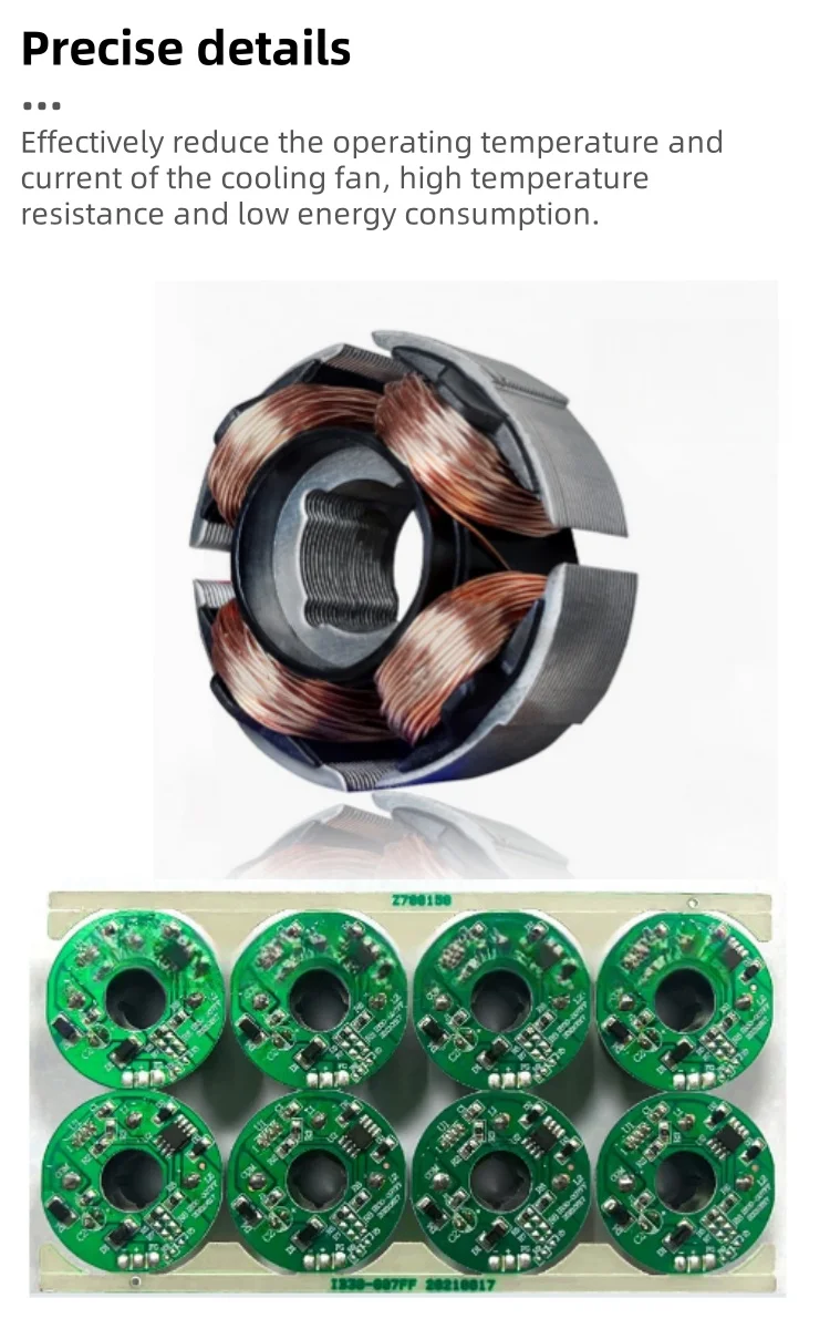 Speed Centrifugal Air Blower, 97mm, 12V, 24V, 36V - detail 6