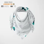 Scarf Satin Headscarf Silk Scarf Women's Fashion Large Square Satin Headscarf