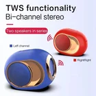 Fm Radio Powerful Bass X6 TWS BT5.0 Speaker Subwoofer Wireless Card Speaker Portable Waterproof With FM Radio X6 TWS