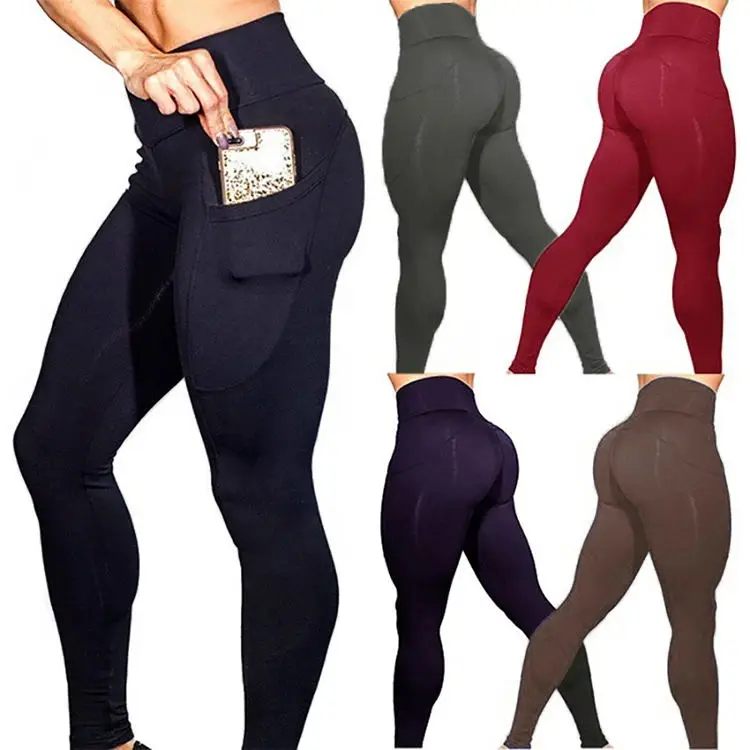 KizmetKare Leggings deportivos para mujer mallas de fitness con bolsillos pantalones de compresión Slim de cintura alta para gimnasio de yoga pantalones de yoga 