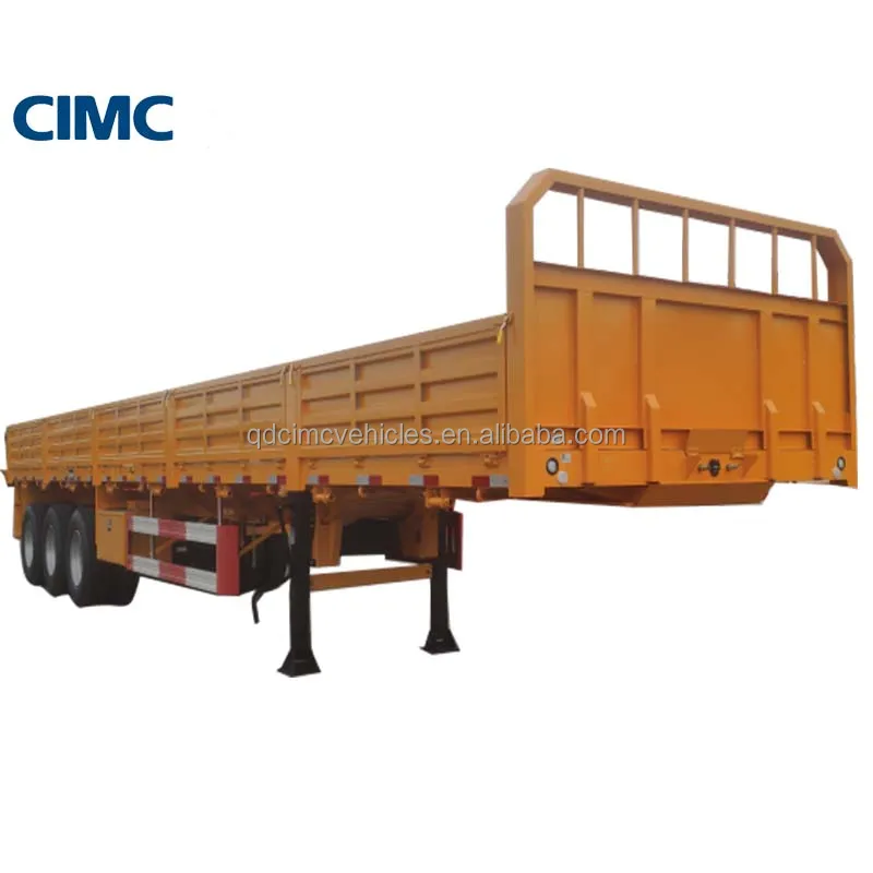 Cimc Vict Hydraulic Cylinder 3 Axles U Type 30 Tons End Dump Trailer