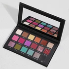 Makeup L106 In Stock Private Label Makeup Glitter Eyeshadow Cruelty Free 18 Color Pigmented Eyeshadow