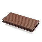 WPC Hollow Composite Decking Boards With Traditional Grooves Very Hot Selling In 2.2m 3.6m 5.4m