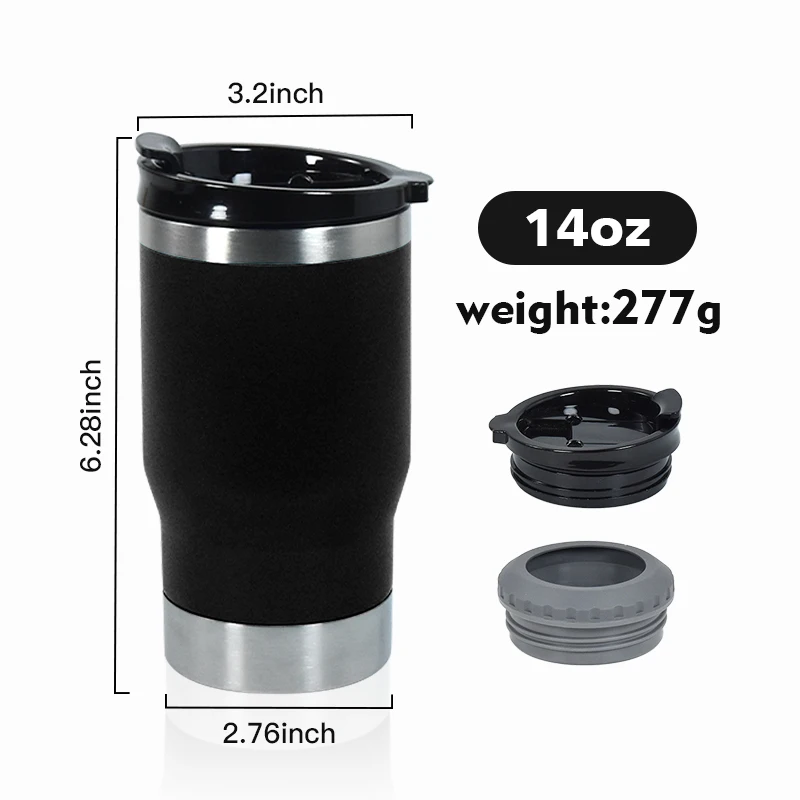 Stainless Steel Can Cooler, 14oz, Metal, Buckets - detail 10