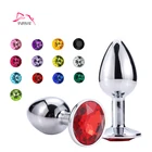 Anal Products Sunfoo Oem Free Sample Sex Toys Plug Anal Metal Huge Anal Plugs Sex Products Toys Women Butt Anal Plug Set