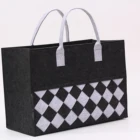 Purse New Fashion Woman Shoulder Storage HandBag Ladies Shopping Purse Pouch Felt Totes Bag