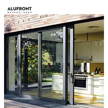 Europe Style Lift Sliding Door Panoramic Views Exterior Double Glazed Sliding Doors for Commercial