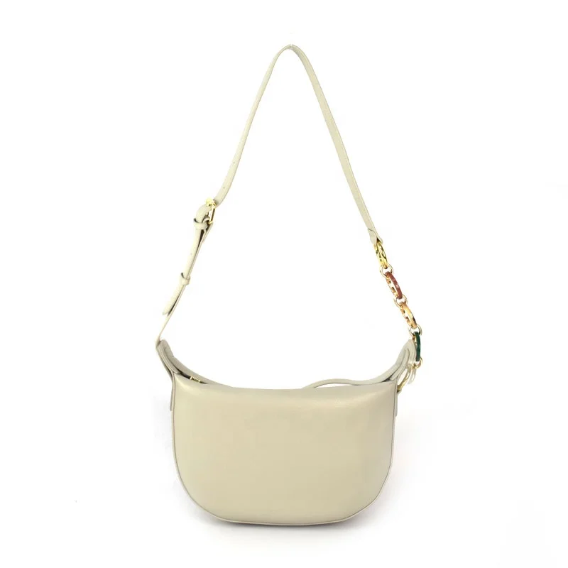 Bolso de mano mini piel beige | INVITADISIMA