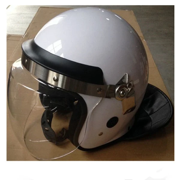 vergeven Doen Nadruk Abs Shell Riot Helmet With Visor /white Safety Protective Helmet - Buy Abs  White Helmet,Abs White Helmet With Visor,Abs White Helmet Protective Helmet  Product on Alibaba.com