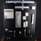 Door Chain Door Safety Chain Zinc Alloy Durable Concealed Security Safety Door Guard Door Chain