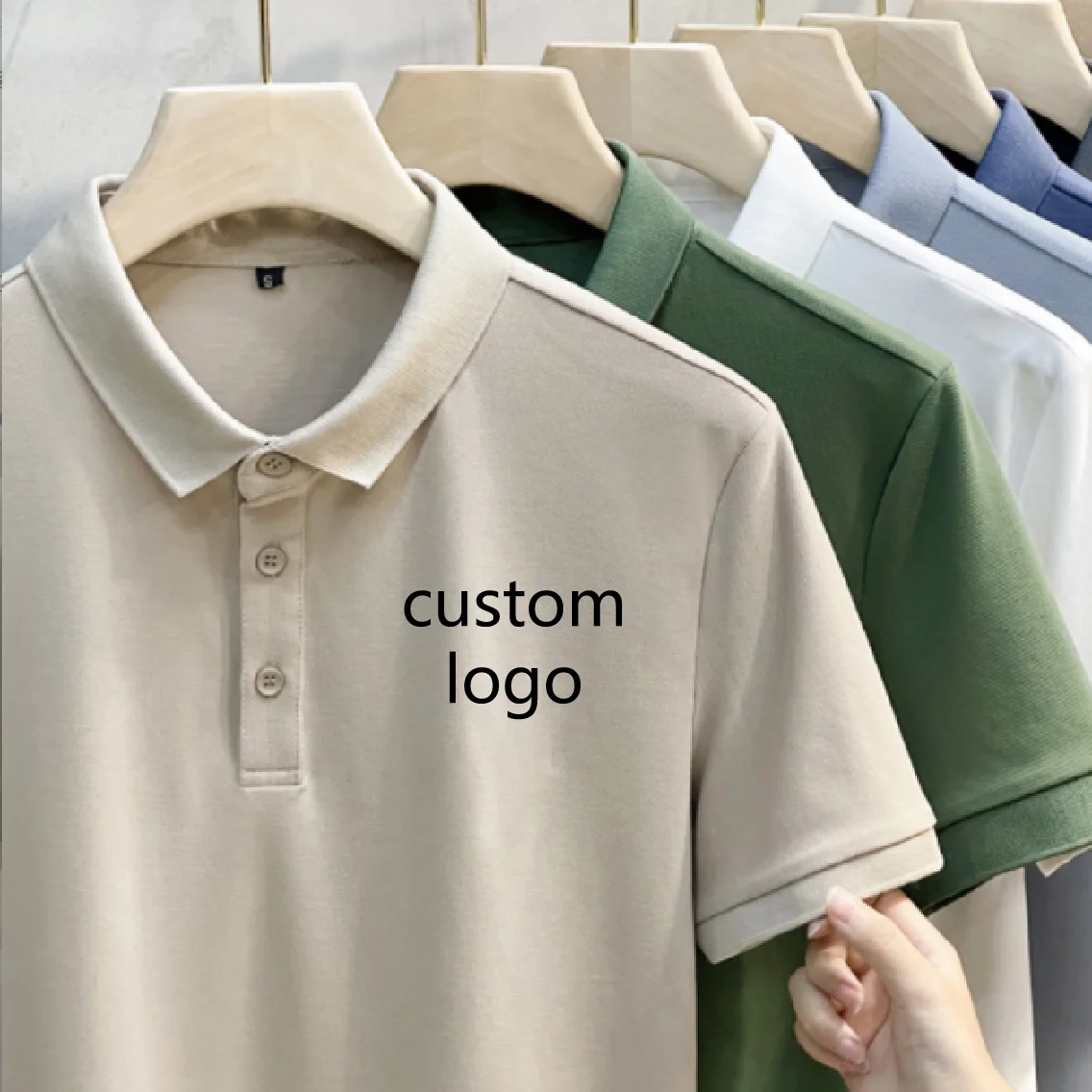 Wholesale Blank Polo Shirts Custom 