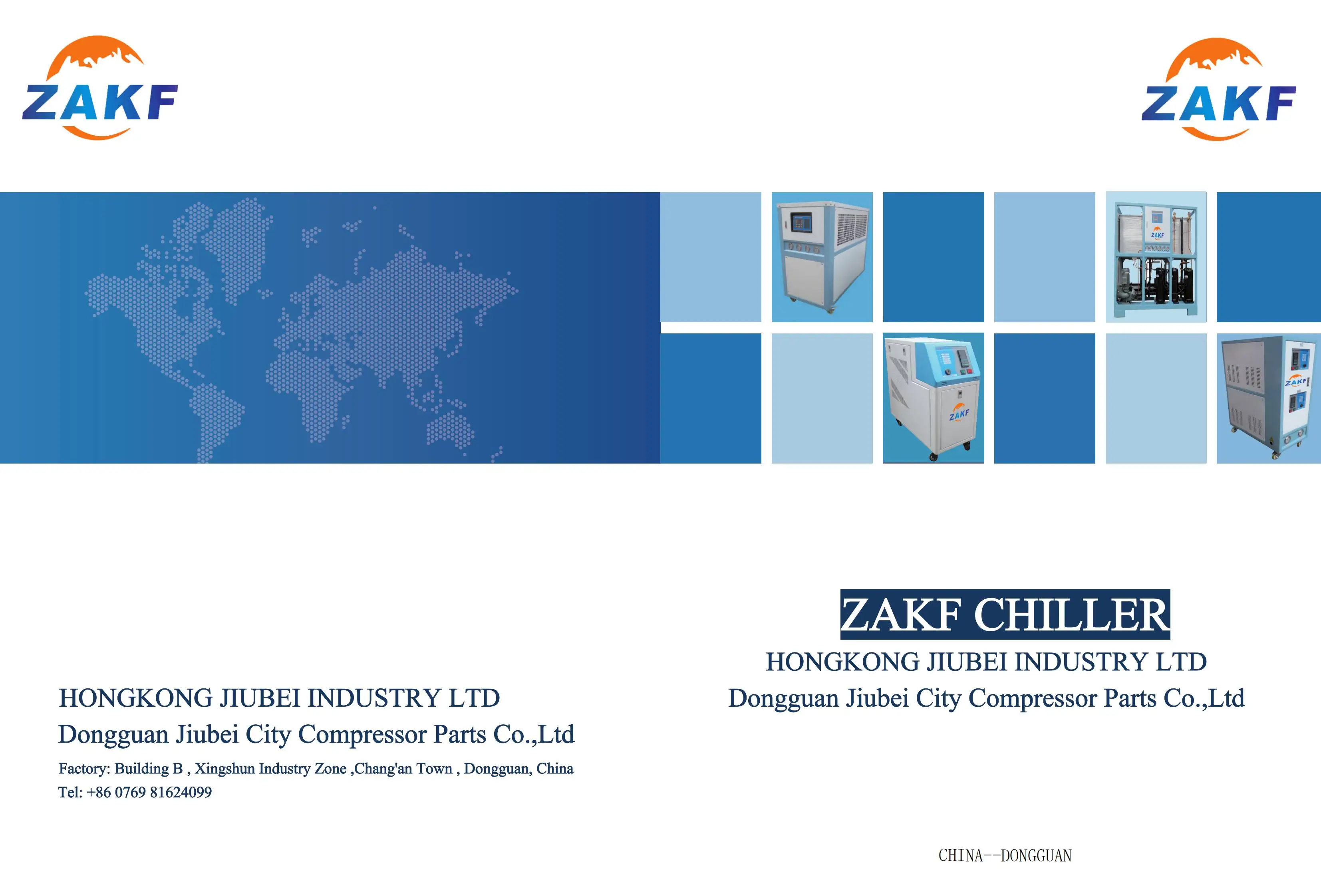 Stationary Screw Chiller, ZAKF, ZC-05A, R407C/R40A, 3.8HP - detail 2