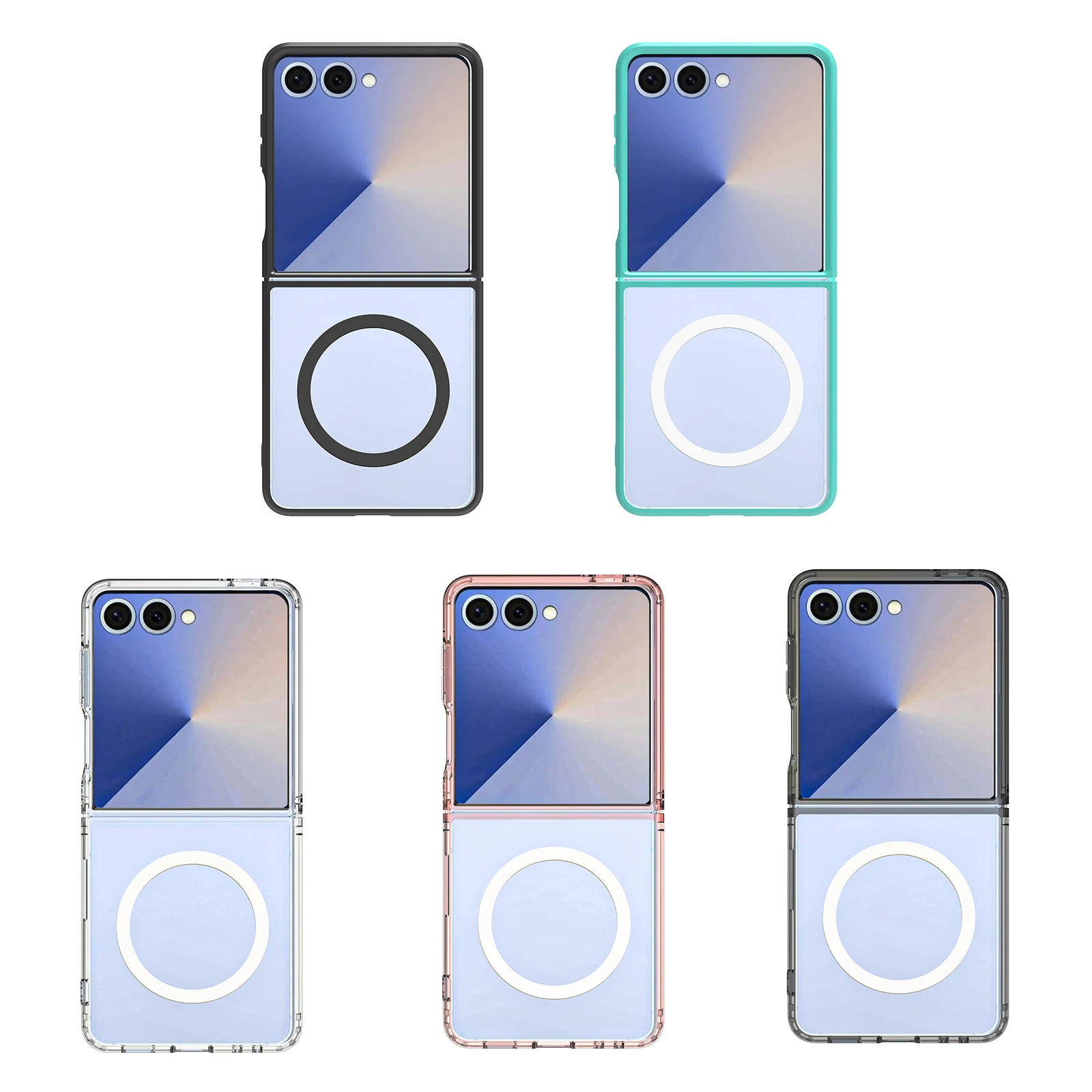 product for samsung galaxy z flip 7 case magnetic anti scratch cover ultra thin matte finish secure hold-6