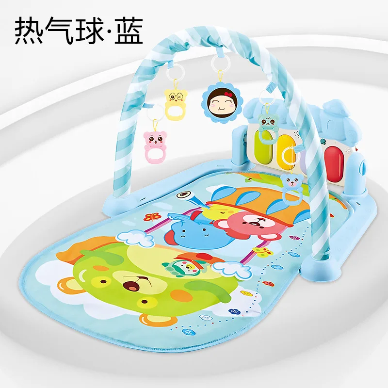 USSE New Arrivals Kick & Play Piano Gym, Baby Gym Play Mat Activity Center, Kick and Play Piano Gym Mat with Music and Lights