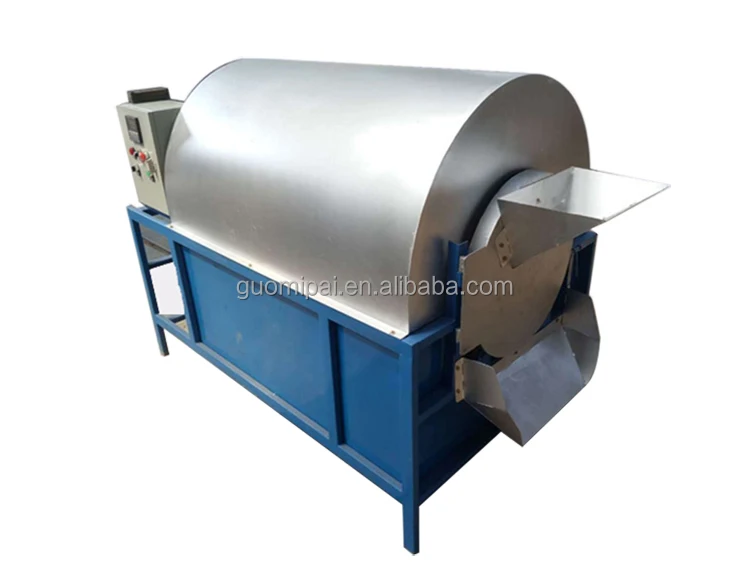 Small Automatic Stainless Steel Coffee Bean Roasting Machine / Nuts Baking Roasting Machine