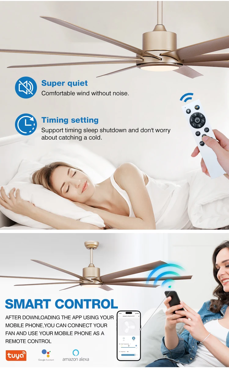 Ceiling Fan, 6-Speed, LED - detail 14