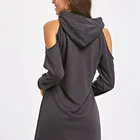 Woman Dress 2020 New Arrivals Solid Color Long Sleeve Woman Shirt Casual Dress With Hat