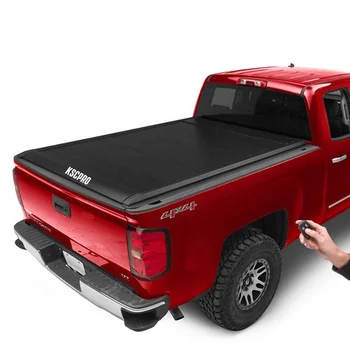 KSCPRO WATERPROOF ROLLER LID ELECTRIC RETRACTABLE COVER FOR CHEVY SILVERADO 1500 5.8' BED 2014-2018